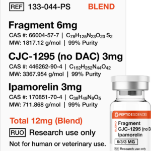 Fragment, CJC-1295 (No DAC), Ipamorelin 12mg (Blend)