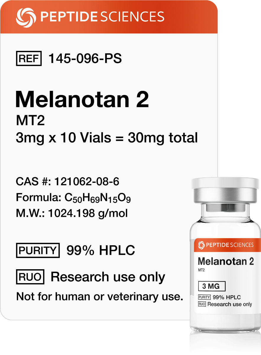 Melanotan 2 (MT2) (3mg x 10 Vials = 30mg)