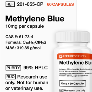Methylene Blue (10mg x 60 Capsules = 600mg)
