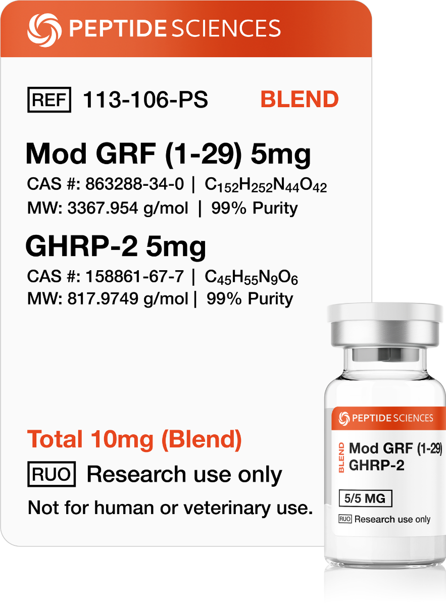 Mod GRF, GHRP-2 10mg (Blend)
