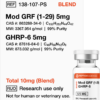 Mod GRF, GHRP-6 10mg (Blend)