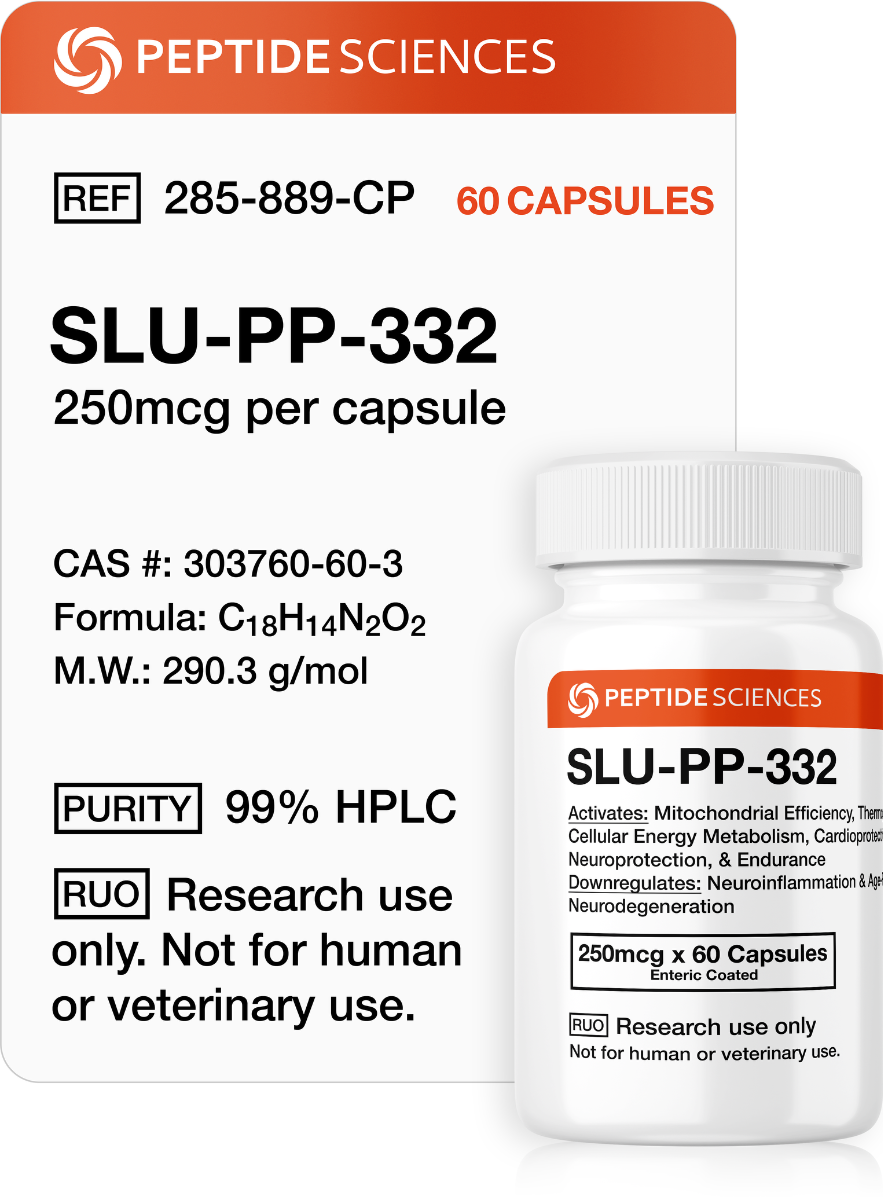 SLU-PP-332 (250mcg x 60 Capsules = 15,000mcg)